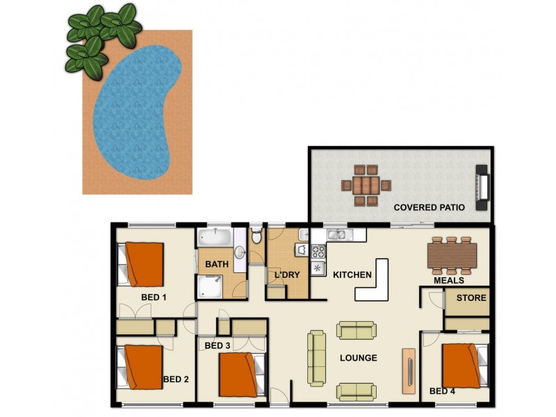 17 Tasman Court, Boronia Heights QLD 4124 Floorplan