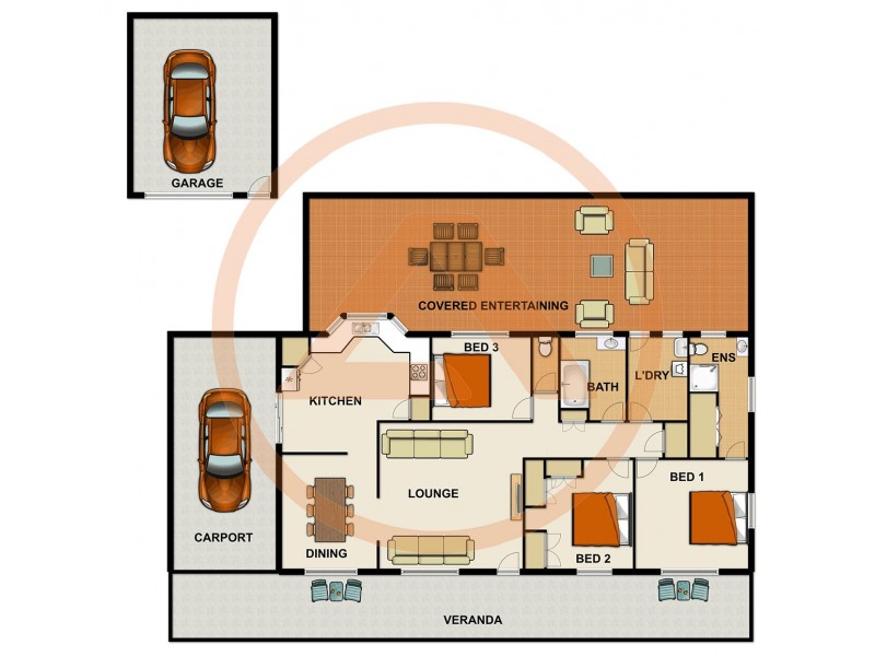 21 MITCHELL STREET, Boronia Heights QLD 4124 Floorplan