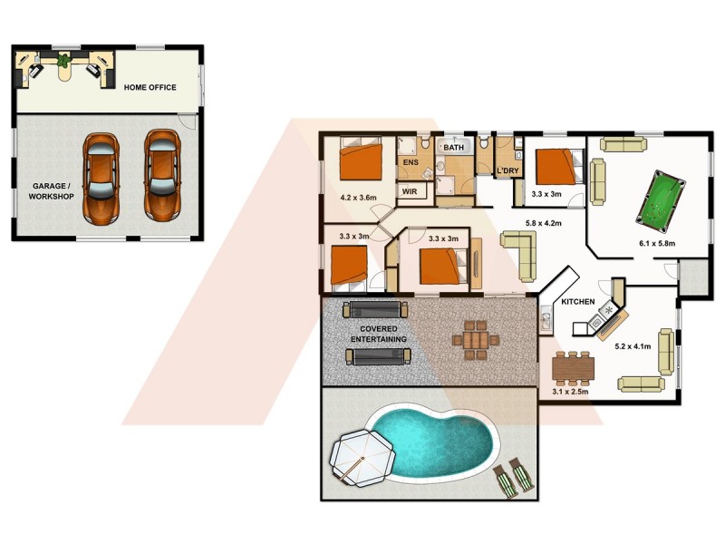 20-24 Woolshed Court, Jimboomba QLD 4280 Floorplan