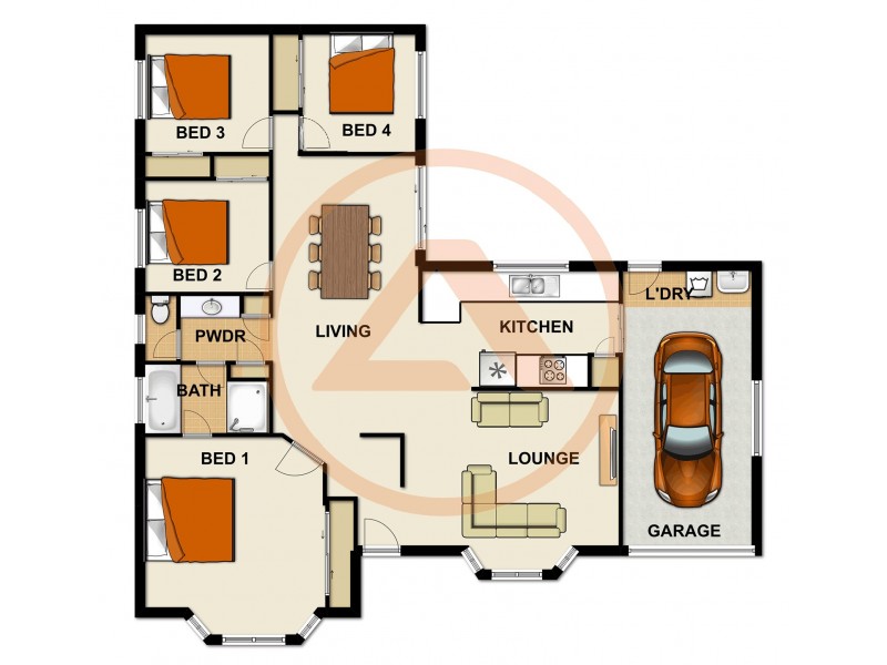 17 Paddies Crescent, Crestmead QLD 4132 Floorplan