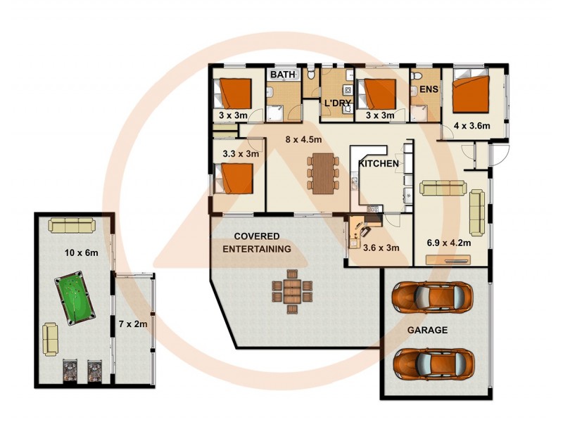86 Laurel Oak Drive, Algester QLD 4115 Floorplan