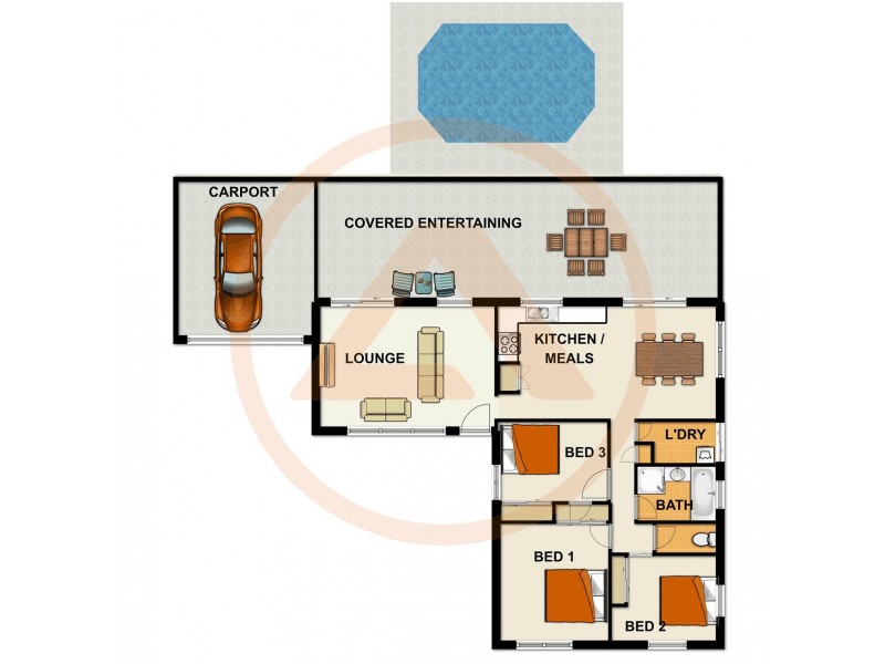 29 Samantha Street, Boronia Heights QLD 4124 Floorplan