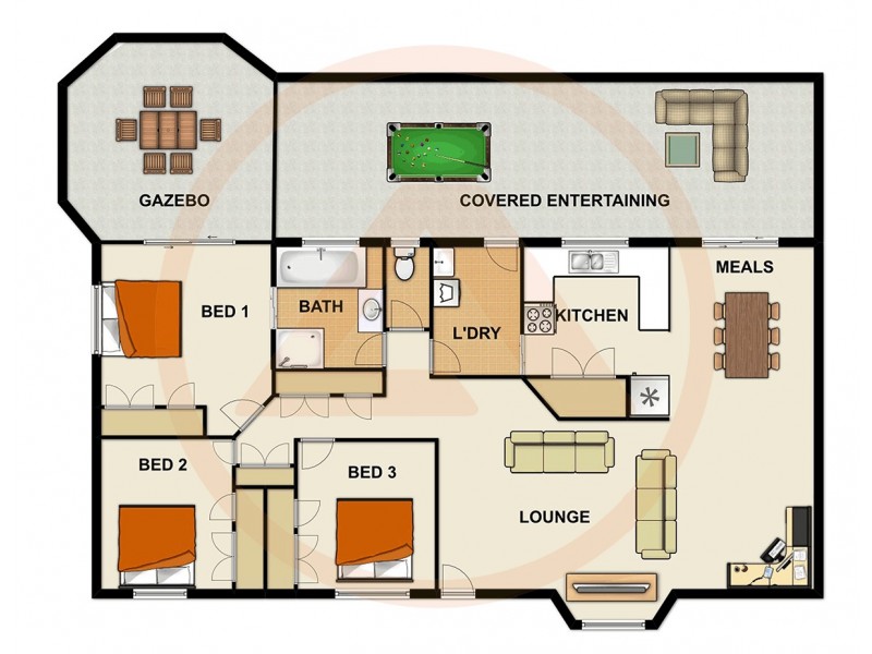 98 Flinders Crescent, Boronia Heights QLD 4124 Floorplan