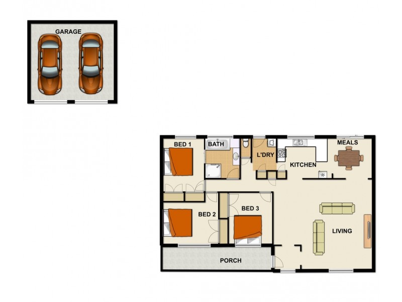 18 Mitchell Street, Boronia Heights QLD 4124 Floorplan