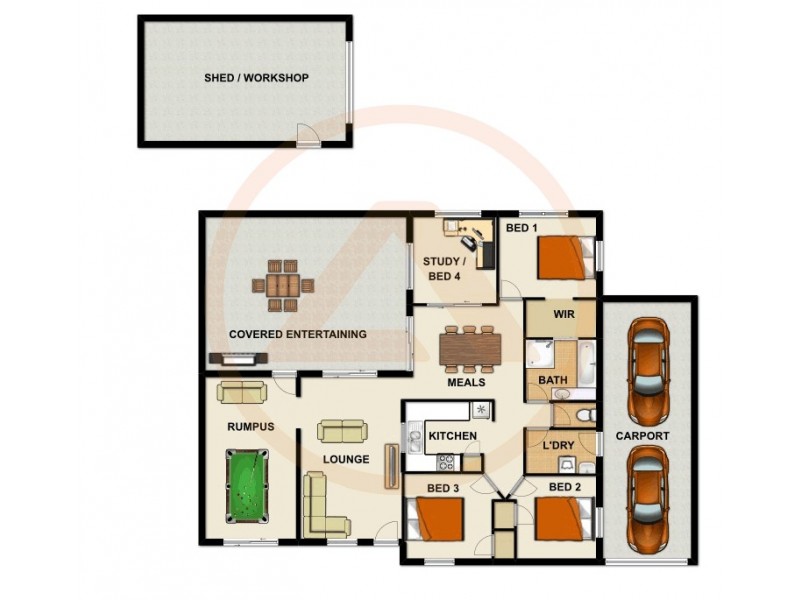 27 REGAL DRIVE, Regents Park QLD 4118 Floorplan