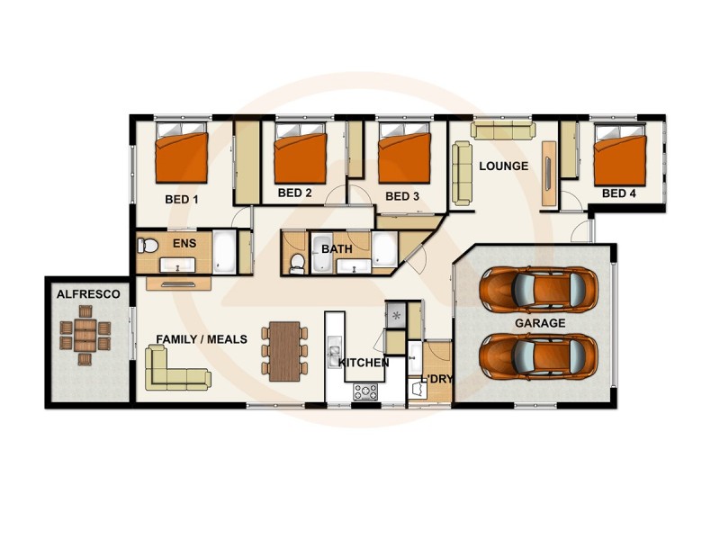 5 Watergum Street, Heathwood QLD 4110 Floorplan