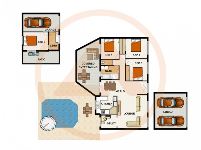 56 CENTAURUS CRESCENT, Regents Park QLD 4118 Floorplan