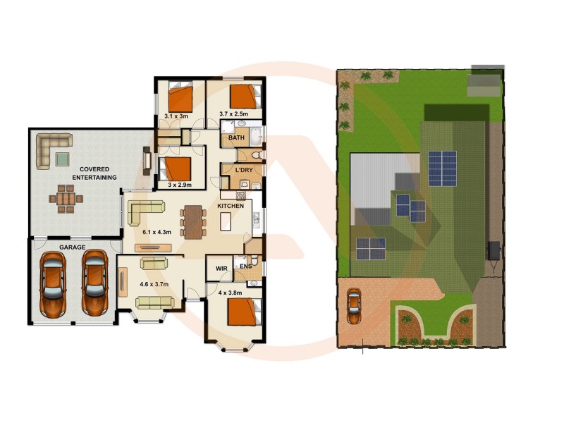 50 Dampier Cres, Drewvale QLD 4116 Floorplan