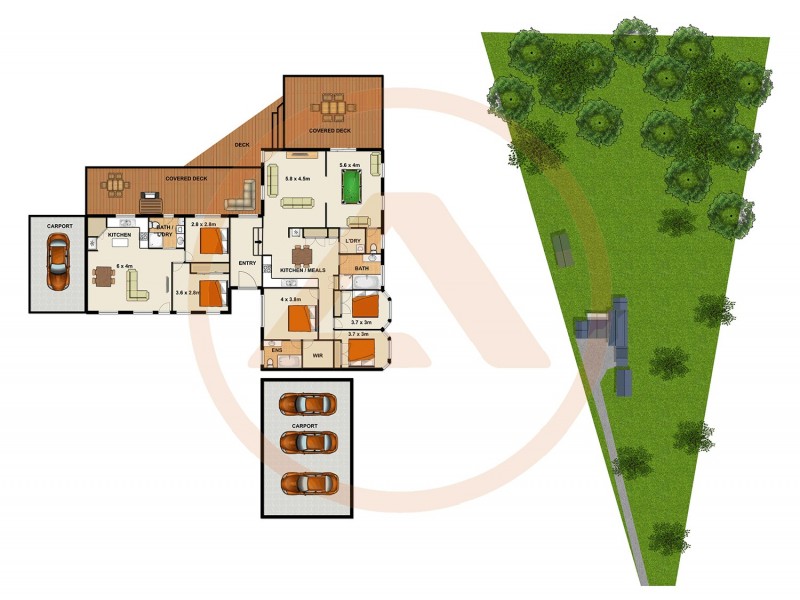 42 Janelle Ct, Munruben QLD 4125 Floorplan