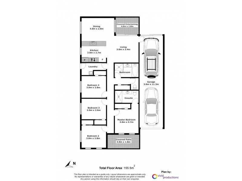 1 Wells Close, North Lakes QLD 4509 Floorplan