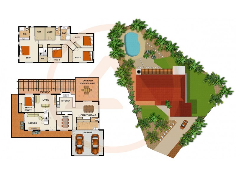 23 Cassatt Place, Forest Lake QLD 4078 Floorplan