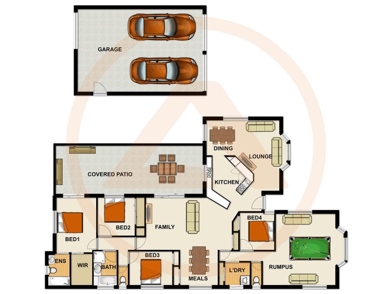 20 GUMVIEW CLOSE, Regents Park QLD 4118 Floorplan