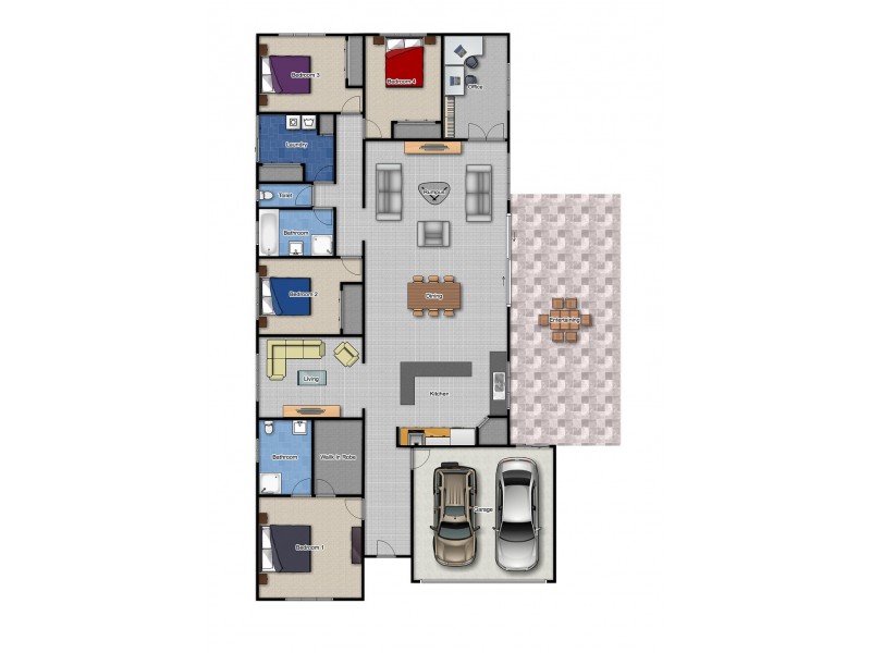 28 Vincent St, Calamvale QLD 4116 Floorplan