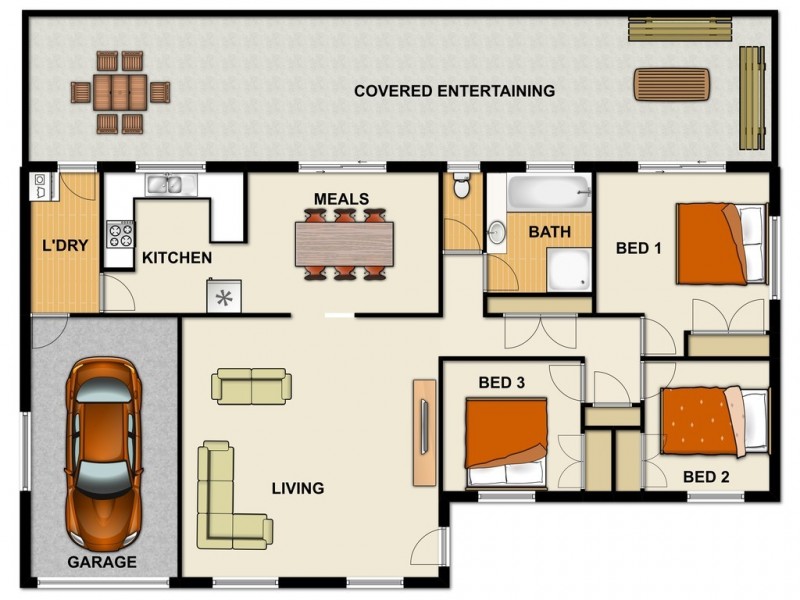 31 Wilton Crescent, Boronia Heights QLD 4124 Floorplan