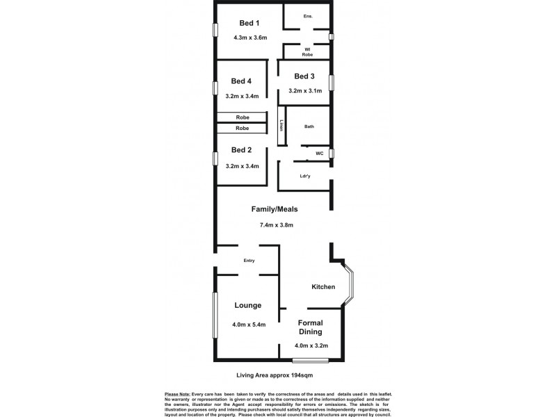 467 Chowilla Street, Renmark SA 5341 Floorplan