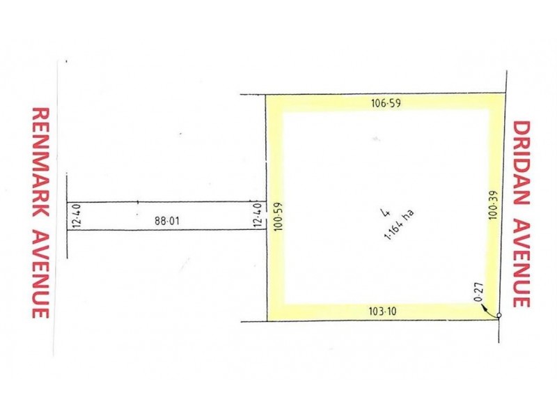 Lot 4 Renmark Ave, Renmark SA 5341 Floorplan