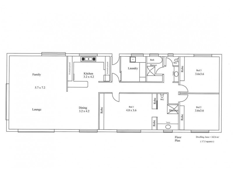172 Pike Creek Road Lyrup via, Renmark SA 5341 Floorplan
