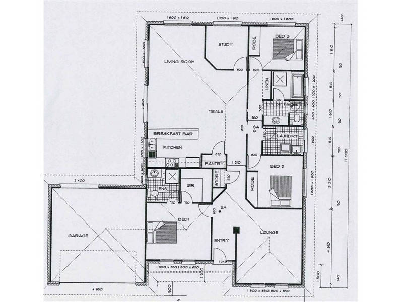 4 Pike St, Paringa SA 5340 Floorplan