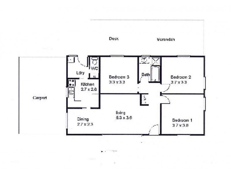 70 Drabsch St, Loxton SA 5333 Floorplan