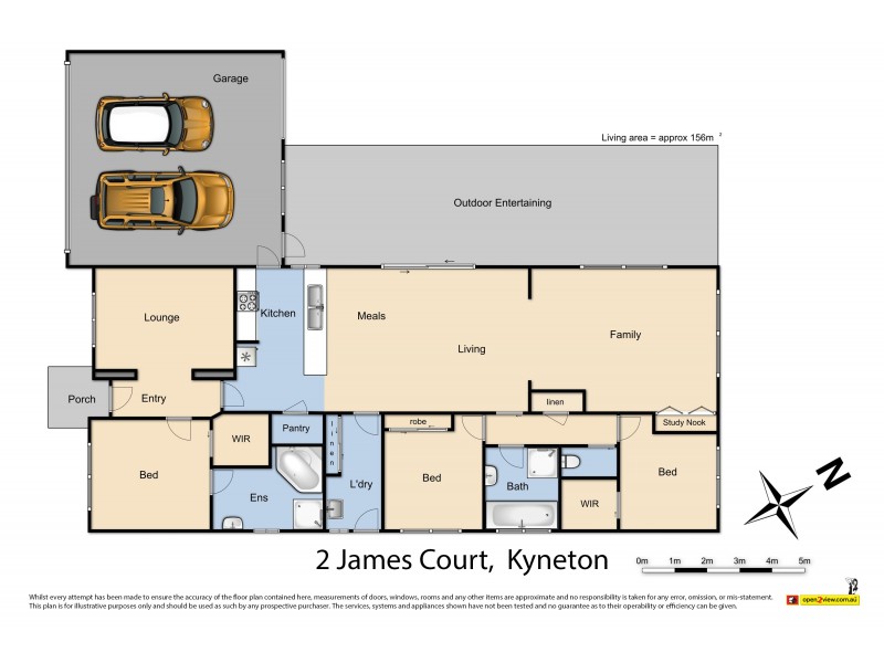 2 James Court, Kyneton VIC 3444 Floorplan