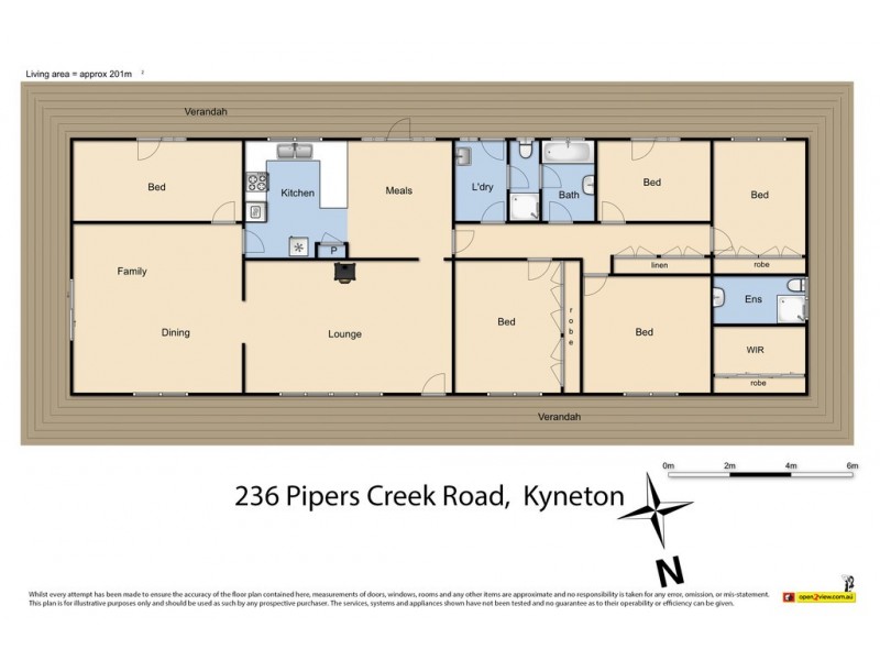 236 Pipers Creek Road, Kyneton VIC 3444 Floorplan