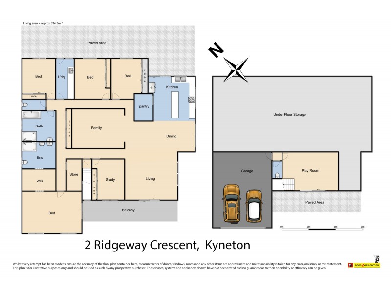 2 Ridgeway Crescent, Kyneton VIC 3444 Floorplan