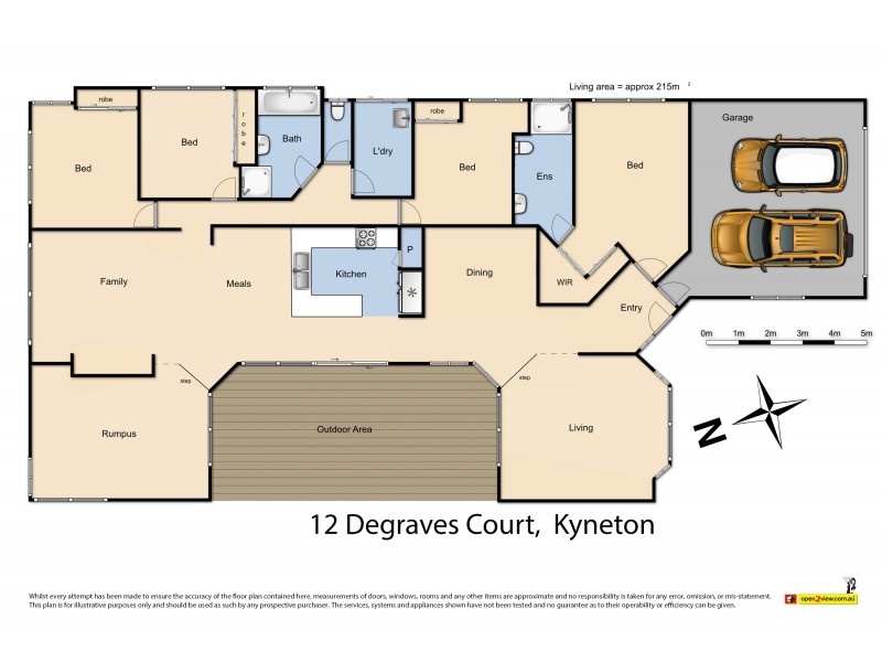 12 Degraves Court, Kyneton VIC 3444 Floorplan