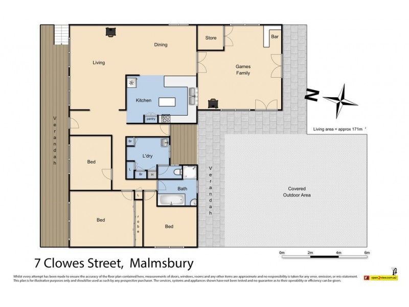 7 Clowes Street, Malmsbury VIC 3446 Floorplan