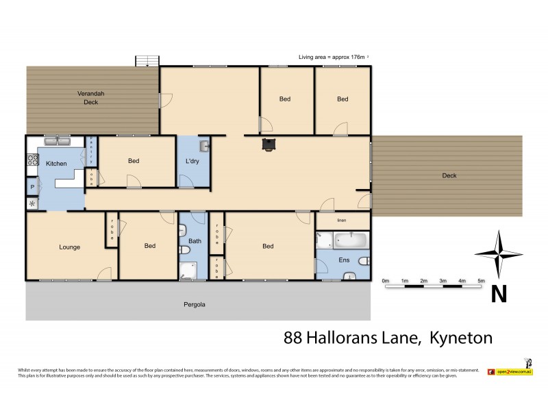 88 Hallorans Lane, Kyneton VIC 3444 Floorplan