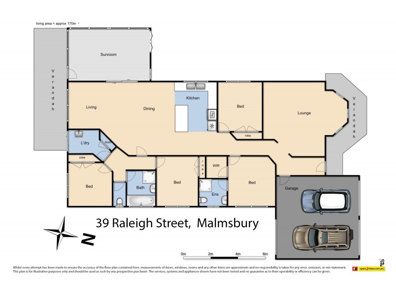 39 Raleigh Street, Malmsbury VIC 3446 Floorplan