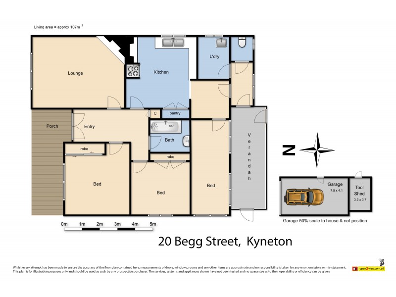 20 Begg Street, Kyneton VIC 3444 Floorplan