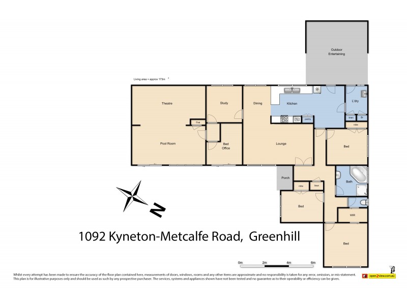 1092 Kyneton/Metcalfe Road, Greenhill VIC 3444 Floorplan