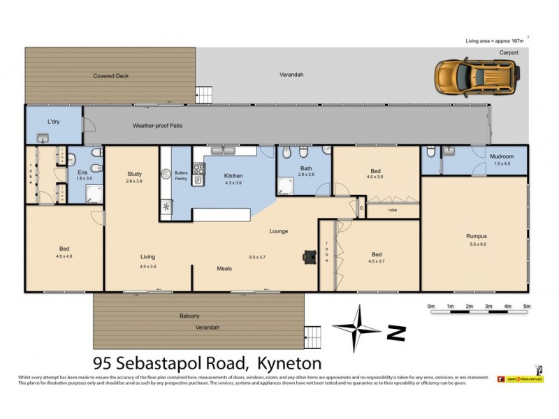95 Sebastopol Road, Kyneton VIC 3444 Floorplan