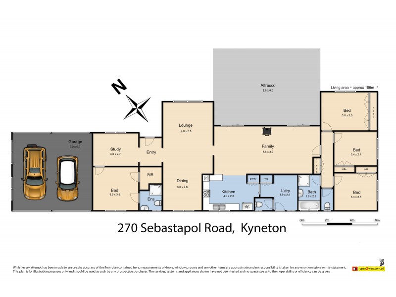 270 Sebastopol Road, Kyneton VIC 3444 Floorplan