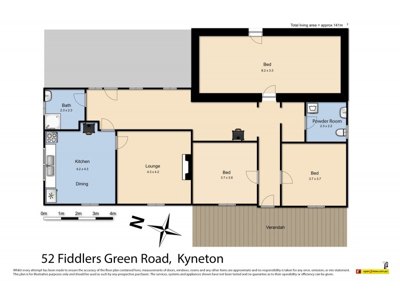 52 Fiddlers Green Road, Kyneton VIC 3444 Floorplan