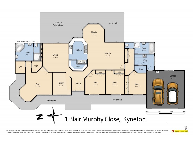 1 Blair Murphy Close, Kyneton VIC 3444 Floorplan