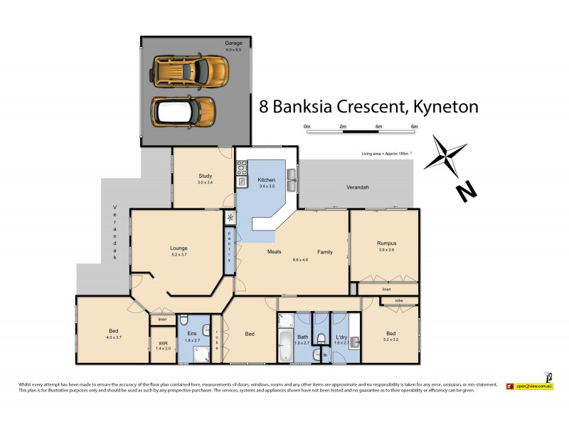 8 Banksia Crescent, Kyneton VIC 3444 Floorplan