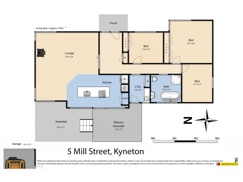 5 Mill Street, Kyneton VIC 3444 Floorplan
