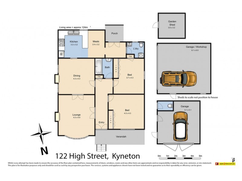 122 High Street, Kyneton VIC 3444 Floorplan