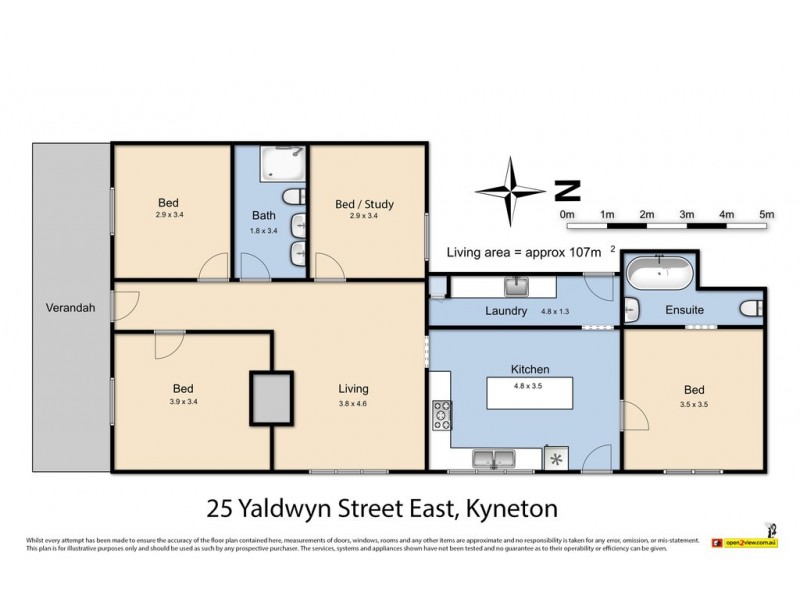 25 Yaldwyn Street East, Kyneton VIC 3444 Floorplan
