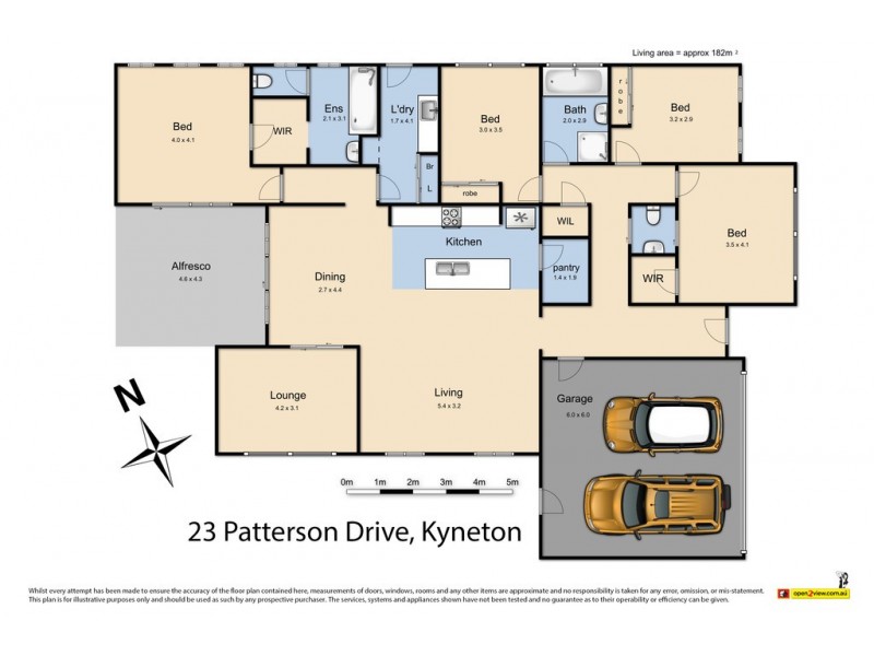23 Patterson Drive, Kyneton VIC 3444 Floorplan