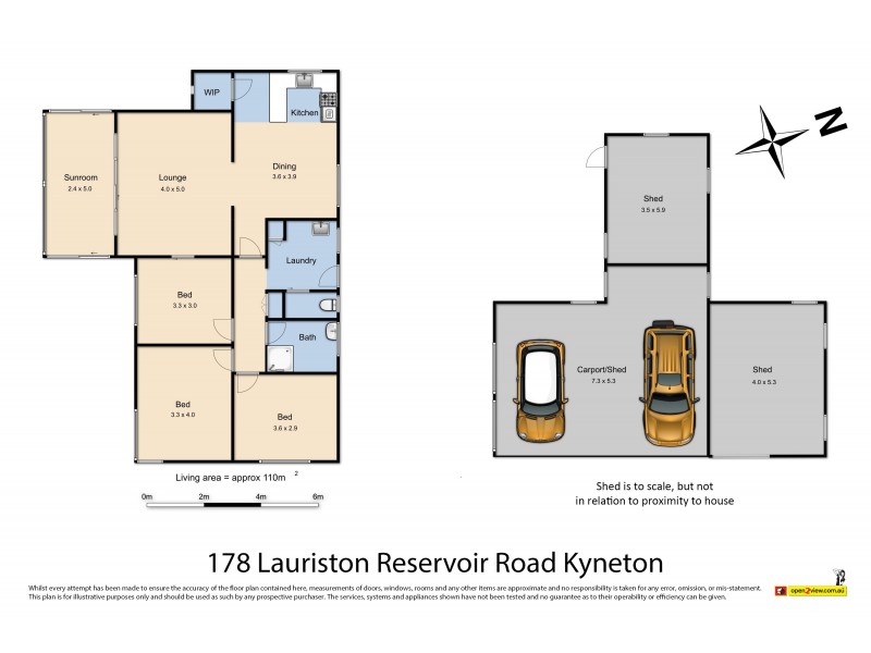 178 Lauriston Reservoir Road, Kyneton VIC 3444 Floorplan