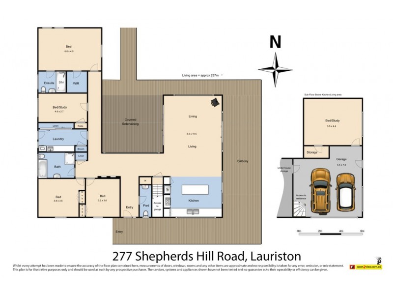 277 Shepherds Hill Road, Lauriston VIC 3444