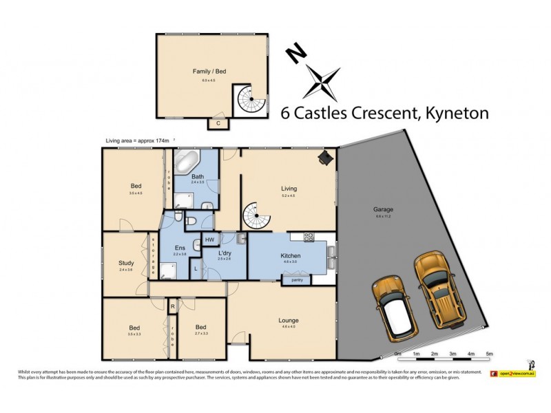 6 Castles Crescent, Kyneton VIC 3444 Floorplan