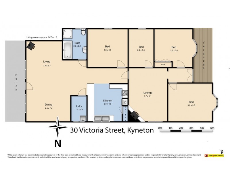 30 Victoria Street, Kyneton VIC 3444 Floorplan