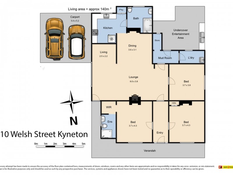 10 Welsh Street, Kyneton VIC 3444 Floorplan