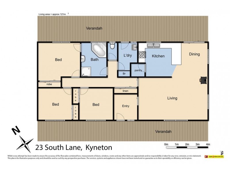 23 South Lane, Kyneton VIC 3444 Floorplan