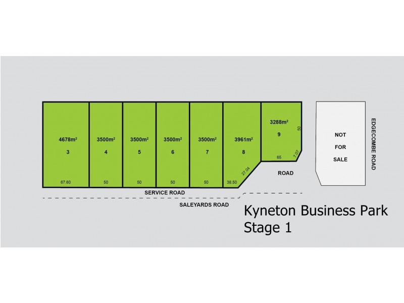 Lots 3 -9 Saleyards Road, Kyneton VIC 3444