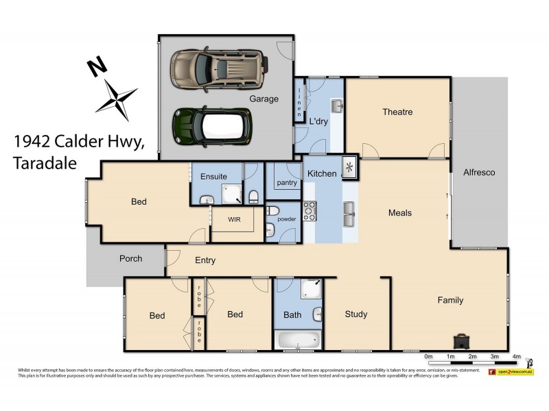 1942 Calder Highway,, Taradale VIC 3447 Floorplan
