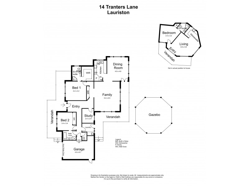 14 Tranters Lane, Lauriston VIC 3444 Floorplan